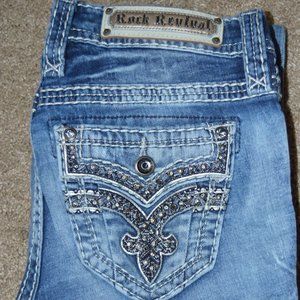 Rock Revival Mid-Rise Boot cut Jeans